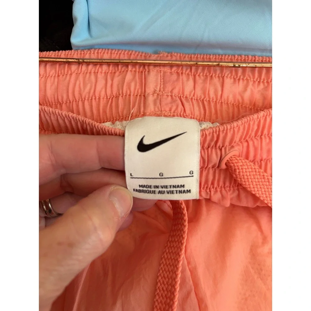Nike Starting 5 Dri-FIT Basketball Pants Pink/Black Colorblock Mens Size Large